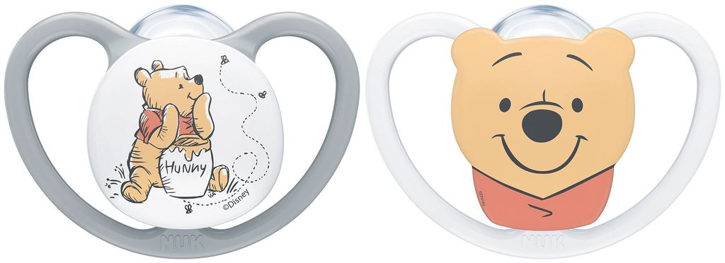 NUK Disney Winnie Space Puuh Silikon-Schnuller 10176256 | Produktbild 