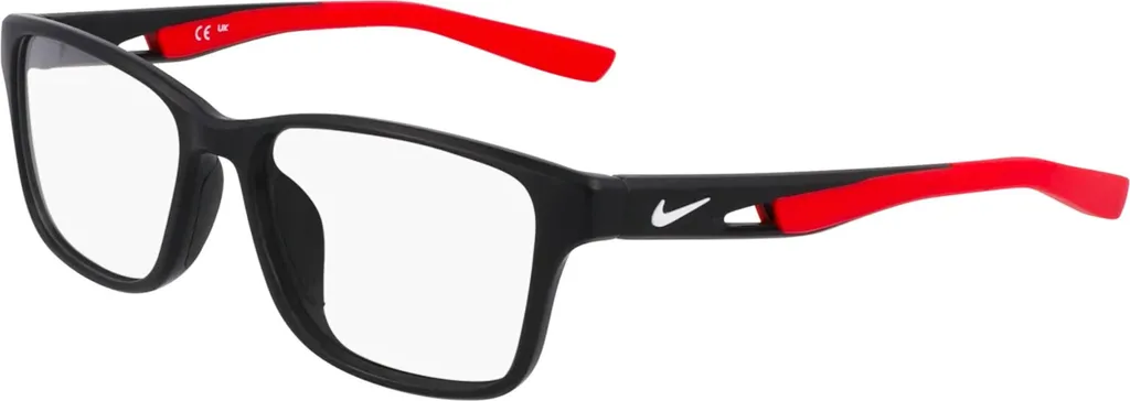 Lunettes Nike 5038 Matte Black University Red 50/14/135 Junior Sport