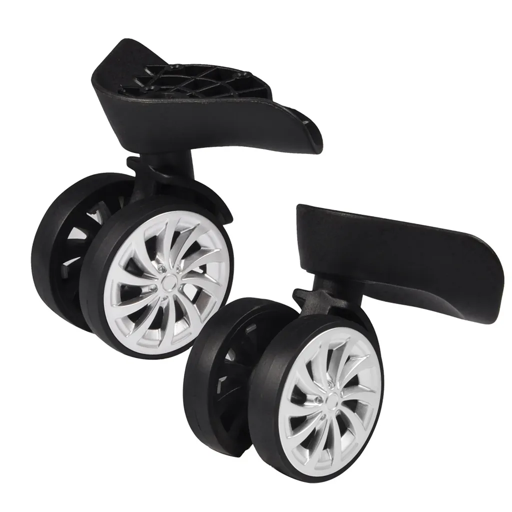 Ruote Ricambio Valigie Girevoli 360° | Kit Riparazione Trolley Plastica - 2
