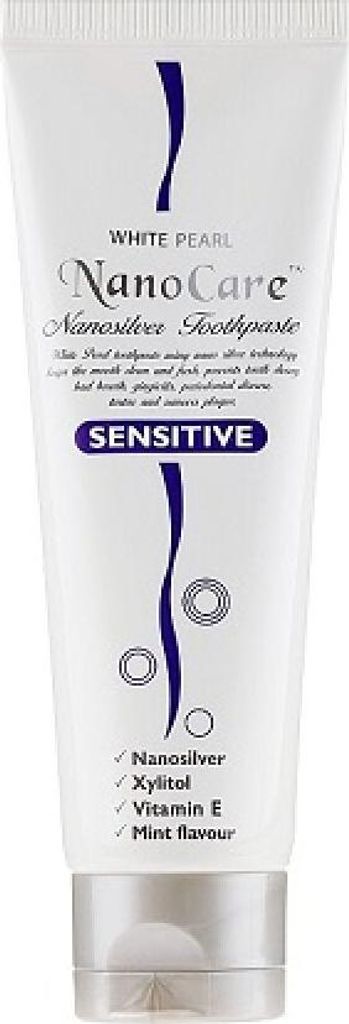 ( White Pearl Nano Care Silber Sensitiv e Zahnpasta) 100 g