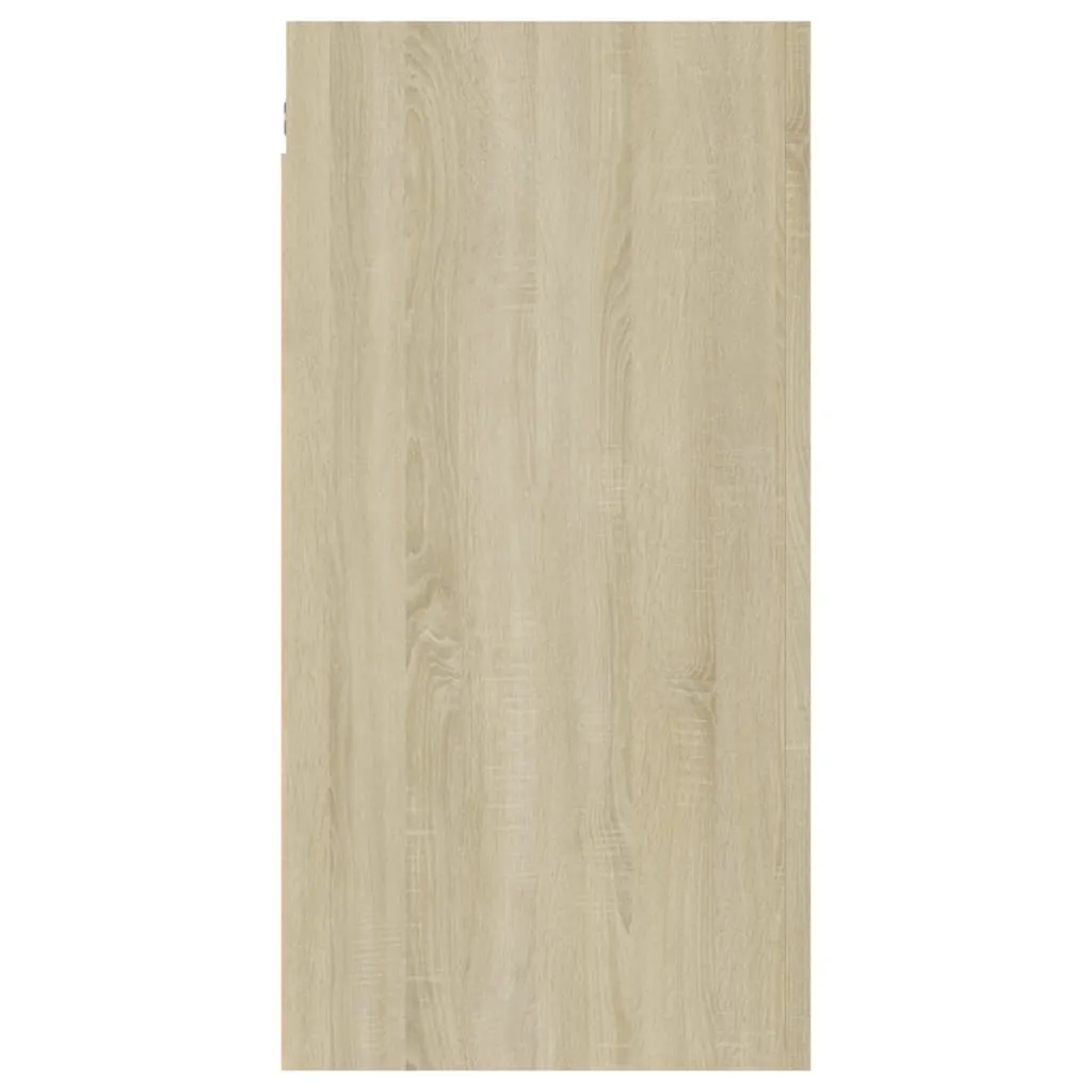 Mobile Porta TV Sospeso vidaXL Sonoma 60cm | Design Moderno Materiale Legno - 5