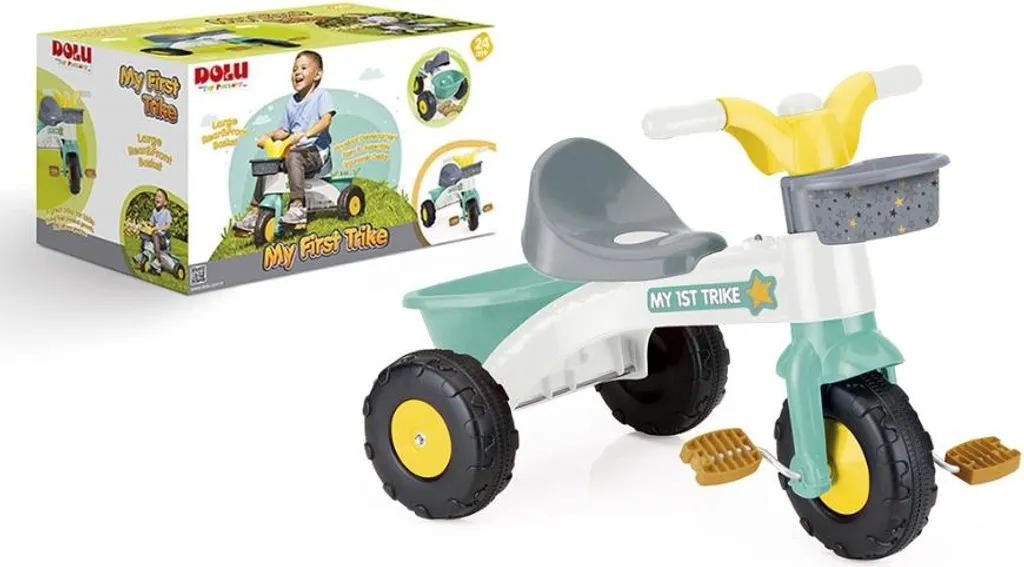 Dolu mon premier vélo à 3 roues 2605 - Tricycle enfant stable et solide