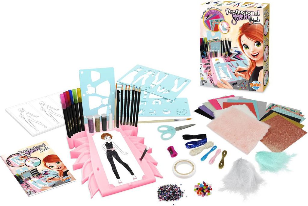 Buki Mode Studio Bastelset für junge Designer - kreatives Spielzeug