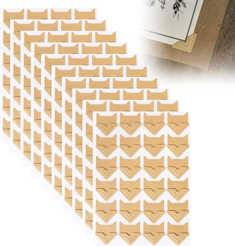 Fotoeckensticker - Selbstklebend, ideal für Scrapbooks - 240 Stück