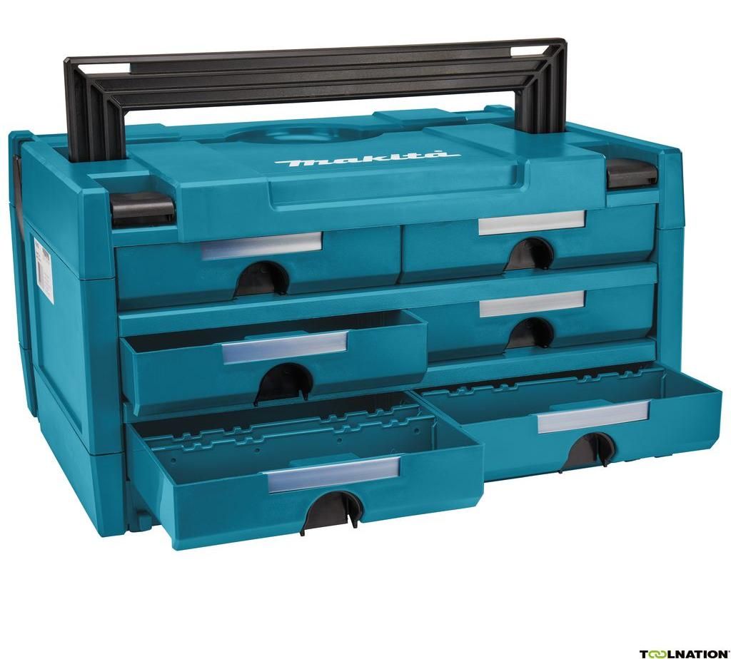 Coffret de transport MAKSTOR (6 tiroirs) - MAKITA - P-84333 Image du produit 