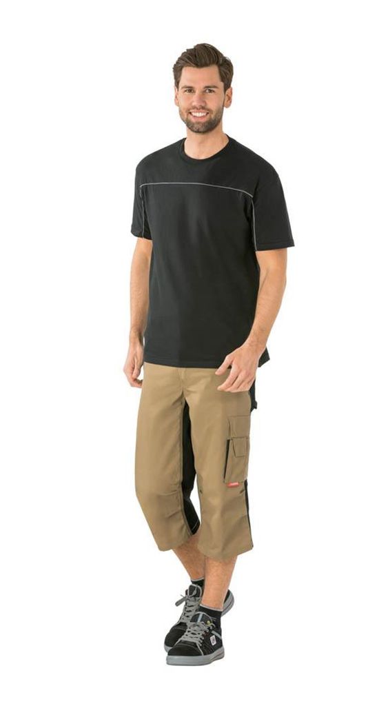 Planam Plaline 3/4 Hose sand/schwarz 4XL