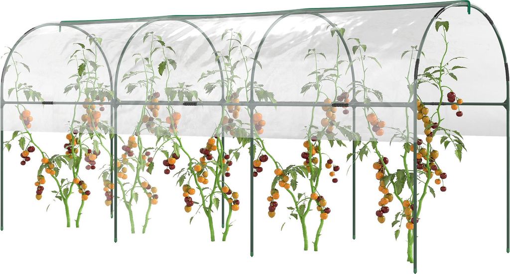 Outsunny Serre de jardin, serre à tomates, bâche renforcée, Image du produit 