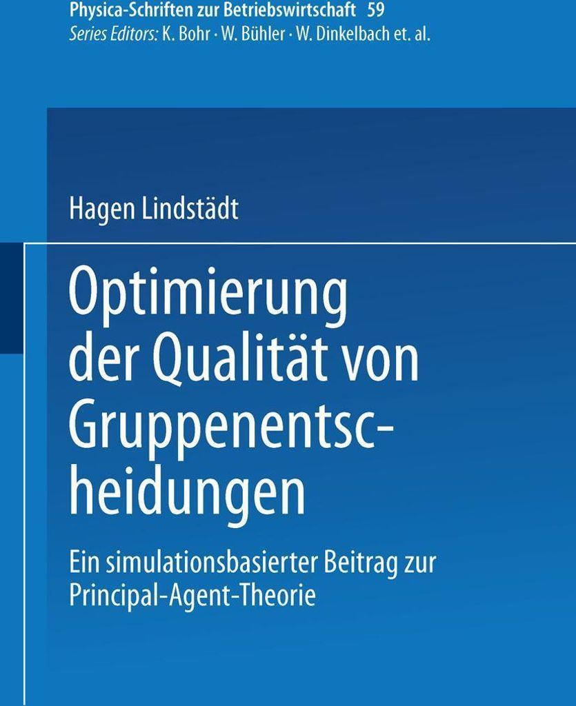 Optimierung der Qualität von Gruppenentscheidungen