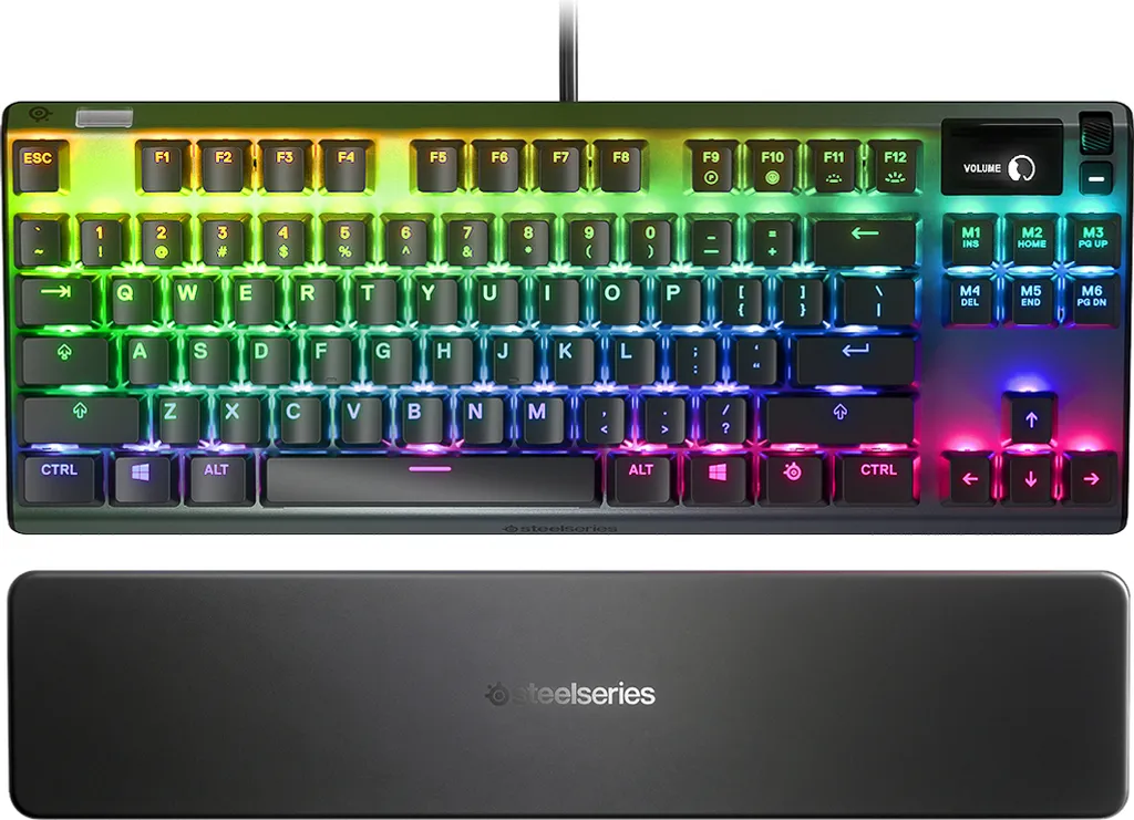 SteelSeries Apex 7 TKL avec Écran OLED et Interrupteurs Mécaniques Red