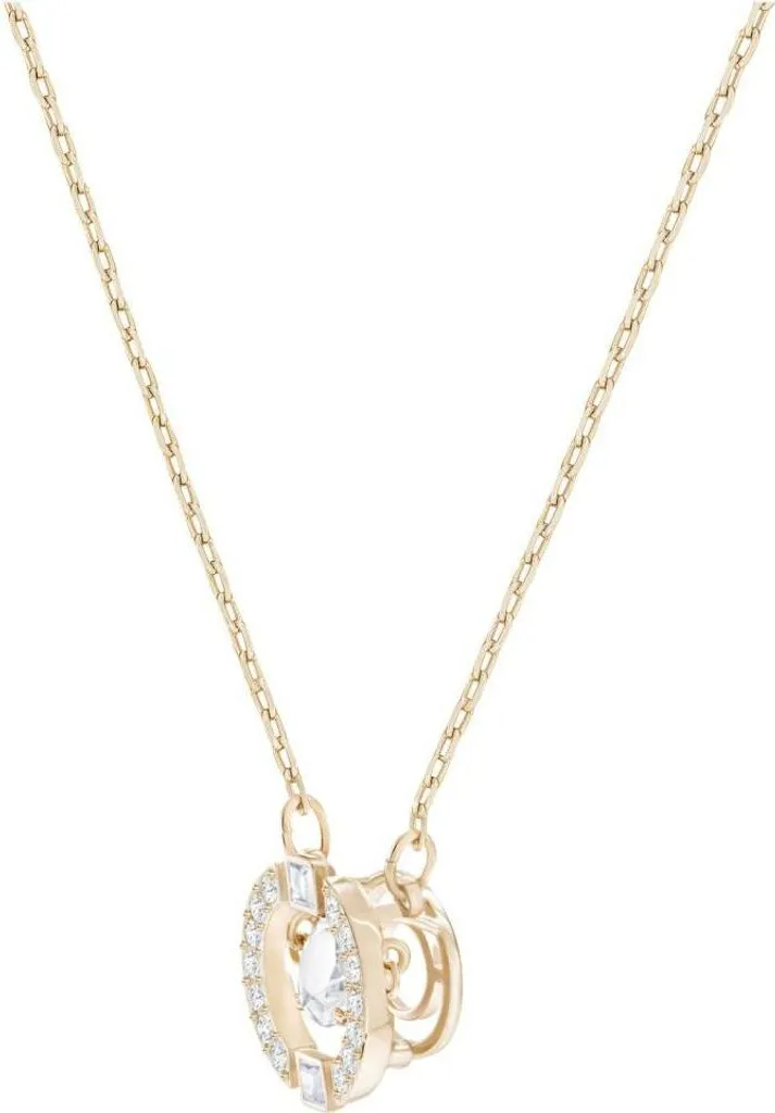 Pendentif cage 3D avec cristal dansant mobile et brillant - 5