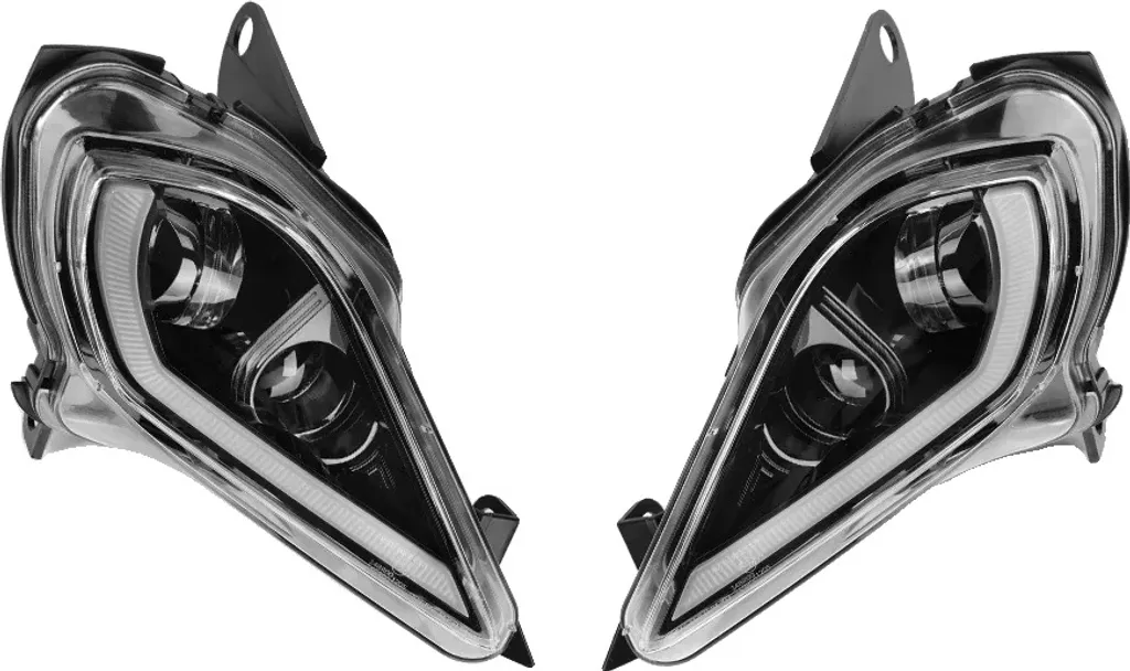 Phare LED ATV KEMIMOTO Robuste - Éclairage Homologué E24 Longue Portée