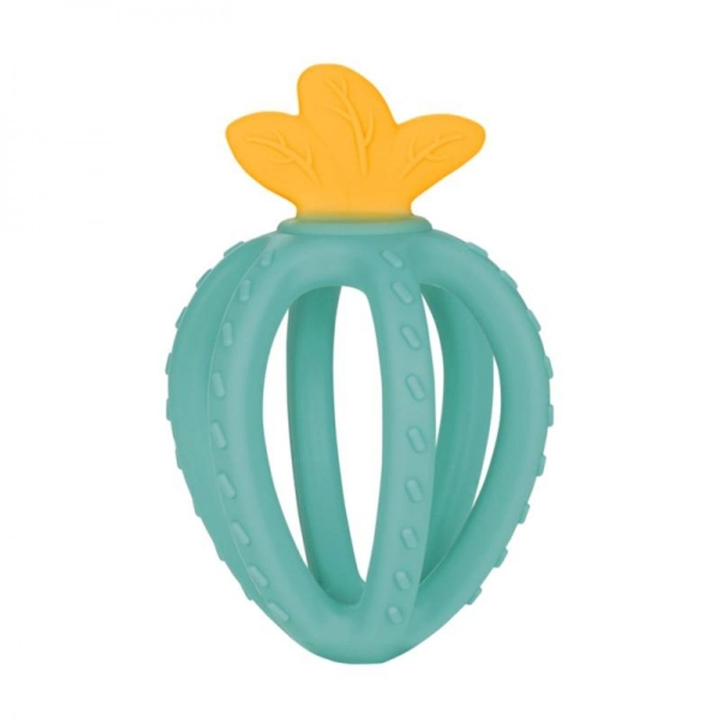 Canpol Babies Silikon Sensory 3D Beiring Erdbeere Trkis