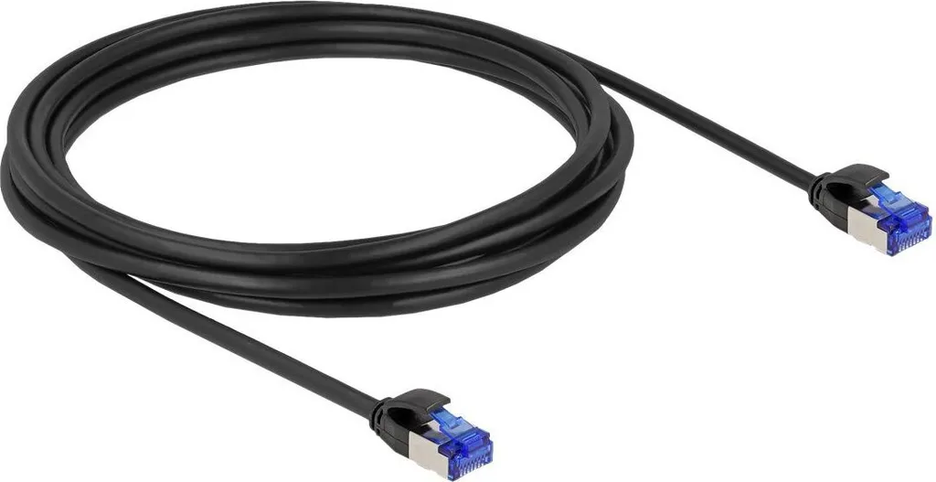 Cavo LAN 10Gbps Delock Cat.6A Slim 2m S/FTP | Gaming e Streaming 4K