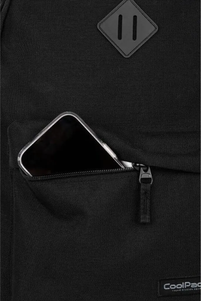 Sac à Dos d'École CoolPack Scout Noir de 26L avec Compartiments Multiples - 4