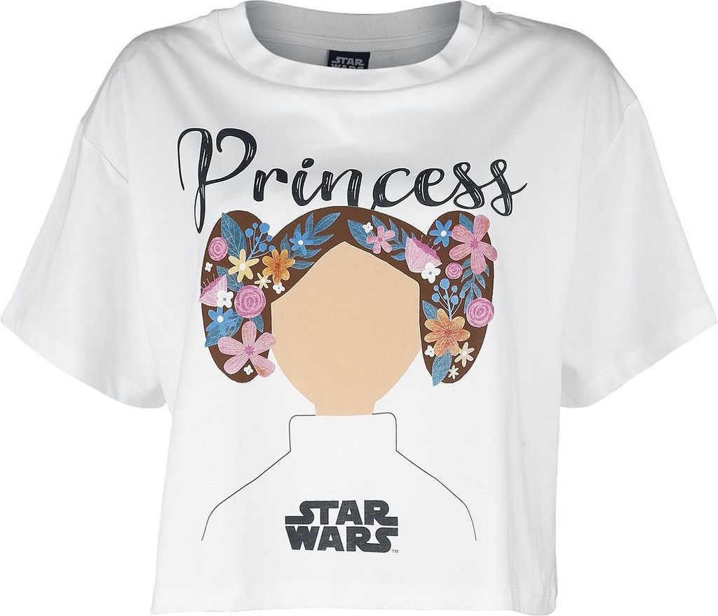 Star Wars T-Shirt Damen Princess Leia weiß XXL