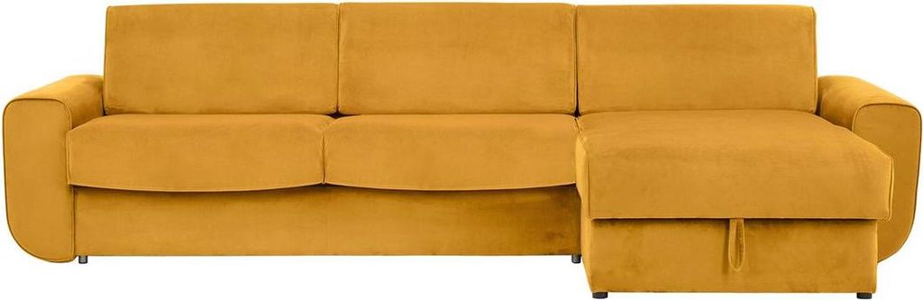 Rechtsseitiges Ecksofa Salsa mit Stauraum-Velluto 8