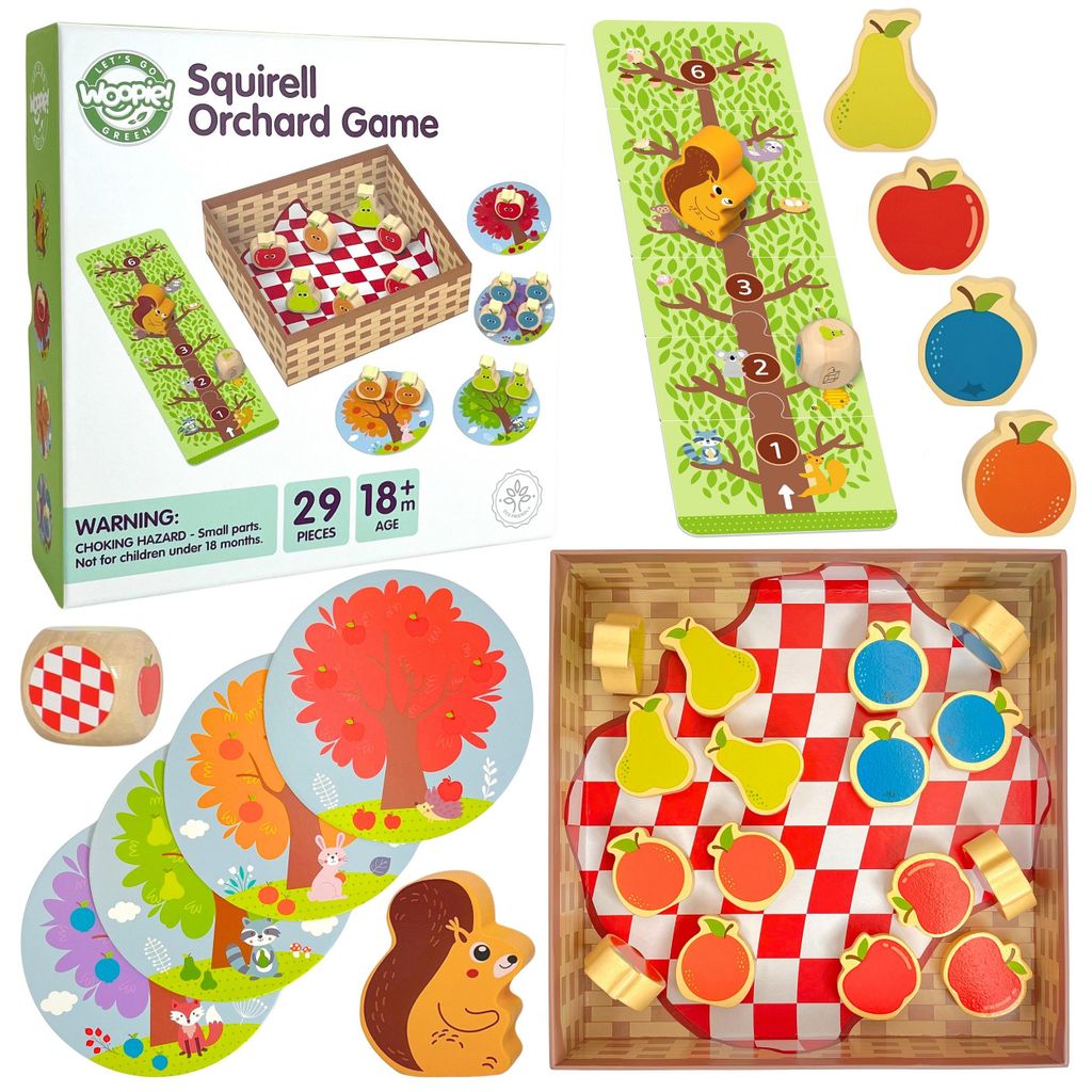 WOOPIE GREEN Veverka v Sadu Rodinná Stolní Hra Obrázek produktu 