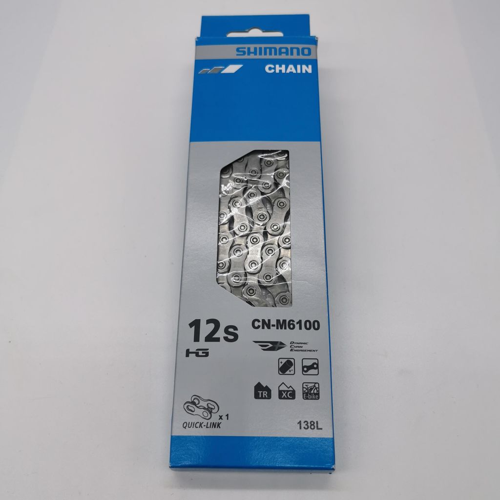 Shimano CN-M6100 Kette 138 Glieder 12-fach Quick-Link Produktbild 