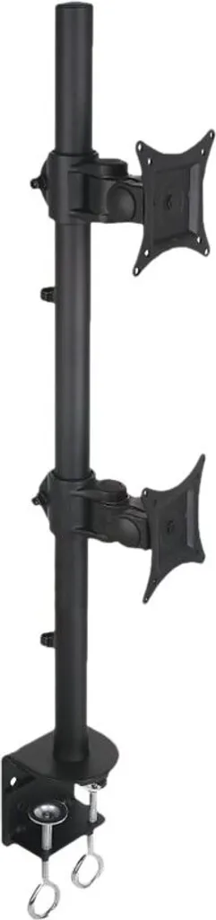Bras de Moniteur Articulé pour Écran 27 Pouces Support de Bureau Noir