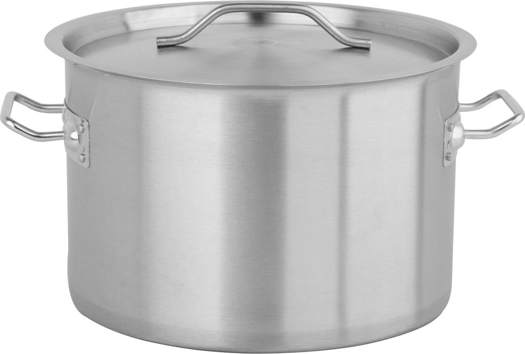 Flacher Topf mit Deckel 30 x 20 cm, 14 l