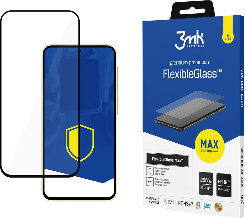 Samsung Galaxy A35 5G - 3Mk Flexibleglass Max Nero