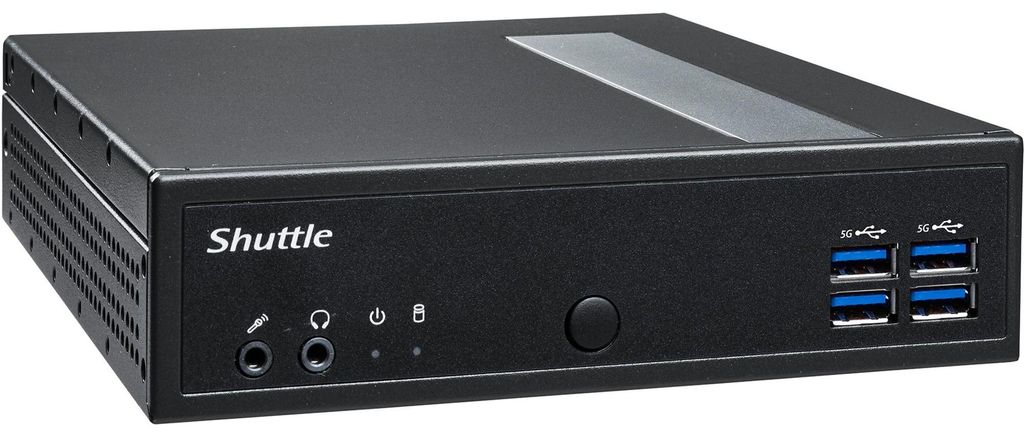 Shuttle DL40N, Wielkość PC 1.35L, Komputer mini typu Zdjęcie produktu 