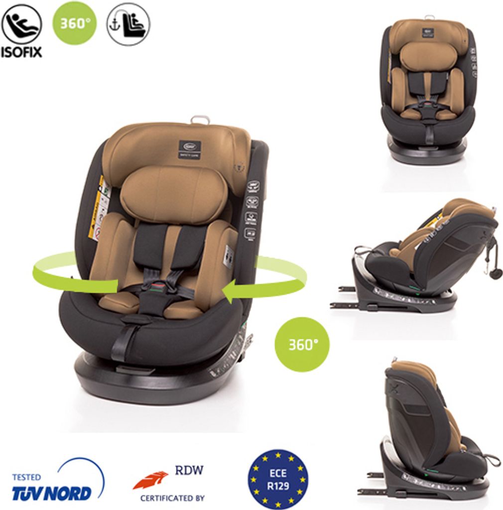 4BABY ROTO-FIX I-SIZE Kinderstiz drehbar mit ISOFIX Produktbild
