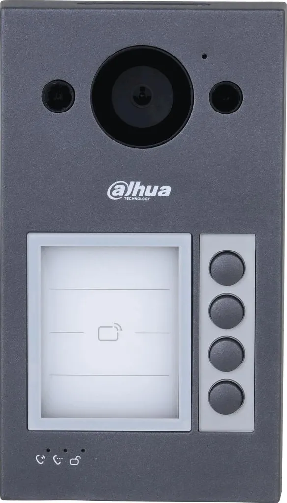 Interphone Vidéo Dahua VTO3312Q-P Caméra 2 MP - Système Contrôle Accès