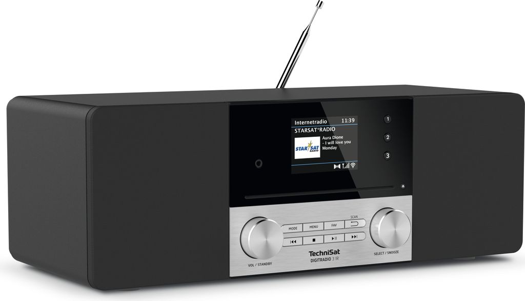 TECHNISAT VG! Internetové rádio 20 W UKW/DAB+ CD BT MP3 USB Obrázok produktu 