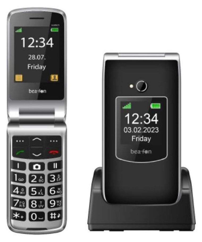 Beafon SL605 LTE, Klappgehäuse, Single SIM, 6,1 cm (2.4"), Produktbild 