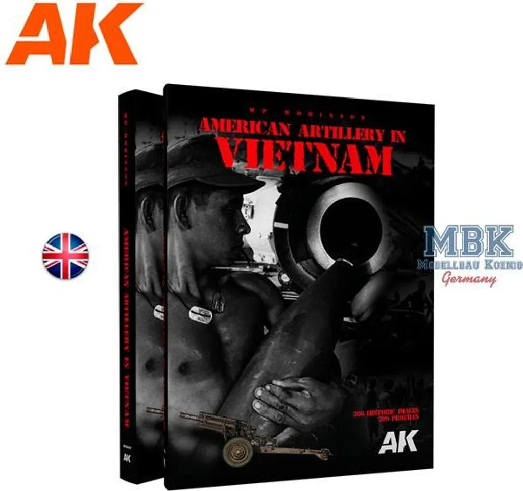 Artillerie Américaine Vietnam pour Diorama Militaire AK-130007 AK 1/35