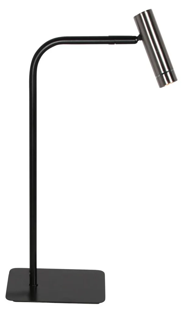 Lampe de Chevet LED Noire Mexlite Lumo pour Lecture et Bureau Design