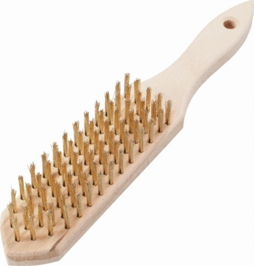 Premium 6-reihige Rostdrahtbürste S-47726