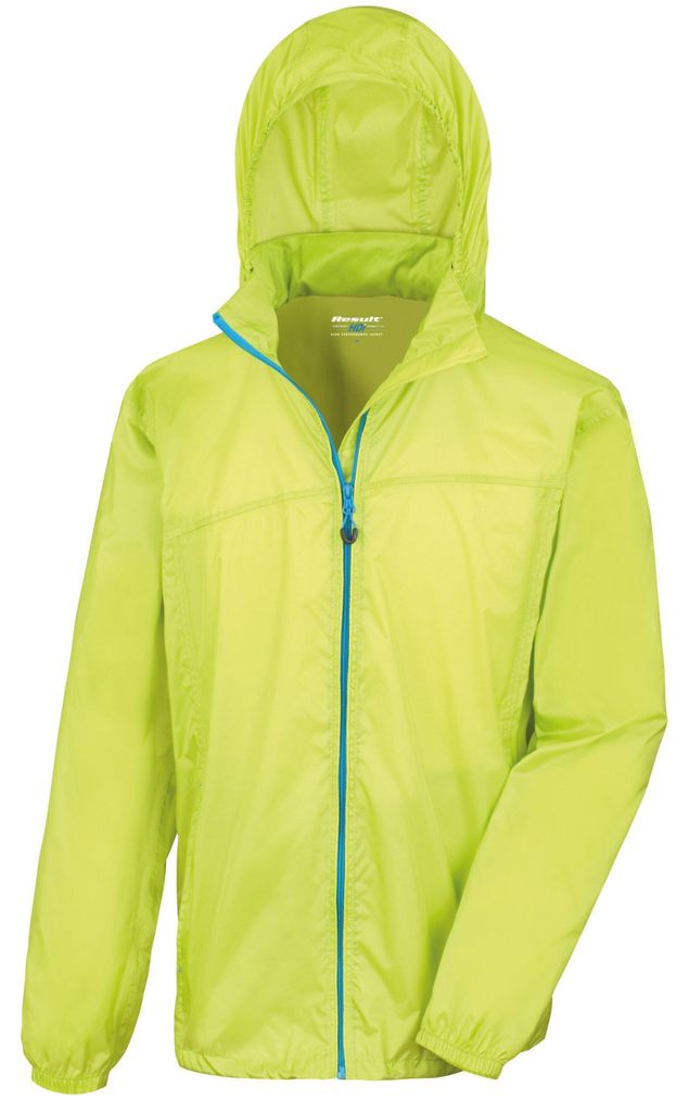 Result - Jacke Zum Falten für Herren LT525 (3XL) (Limone/Königsblau)