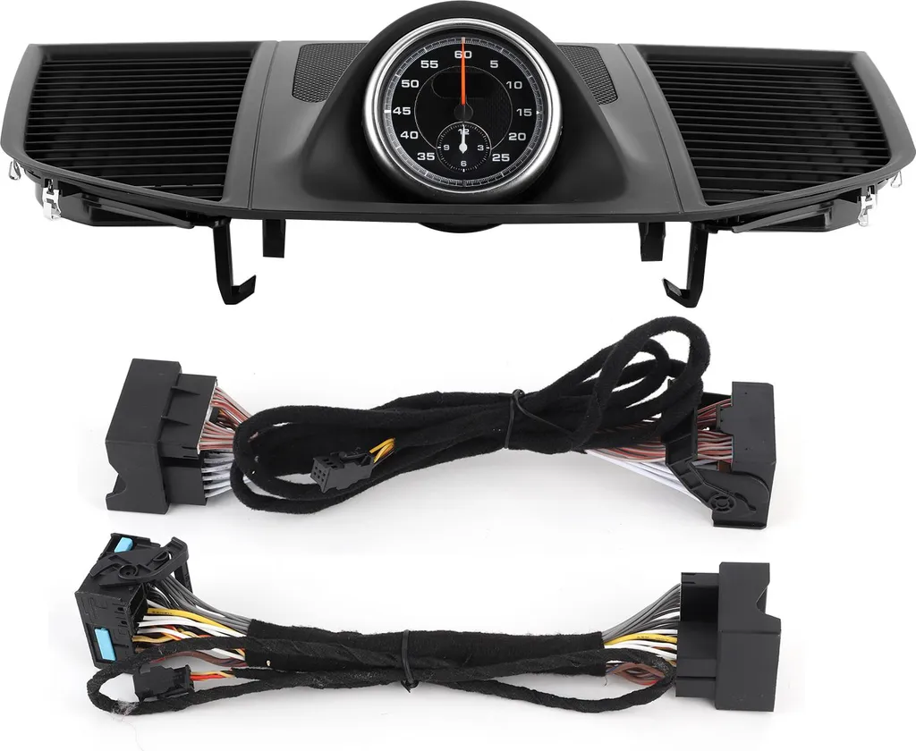 Housse de tableau de bord avec chronomètre pour Porsche Macan 2014-2020