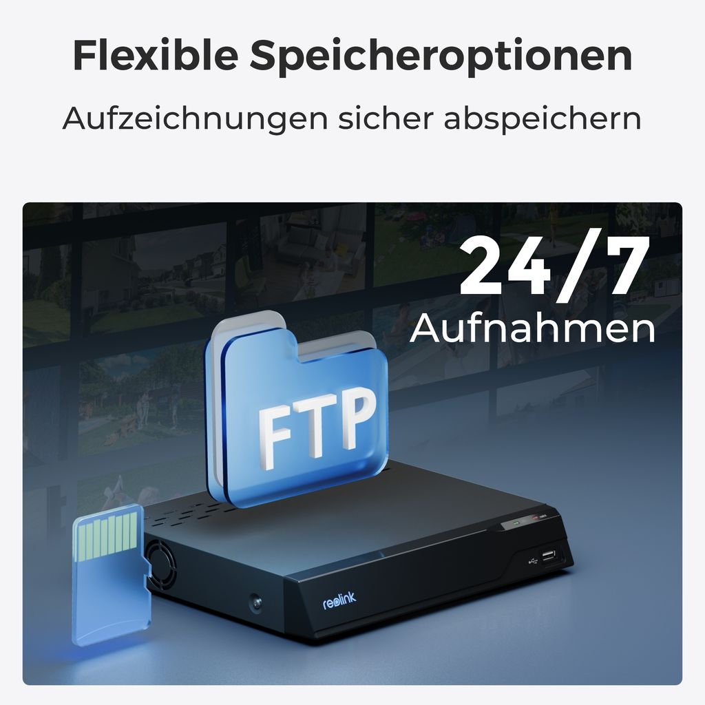Reolink Trackmix WiFi, 4K 8MP PTZ Überwachungskamera Aussen Produktbild 9