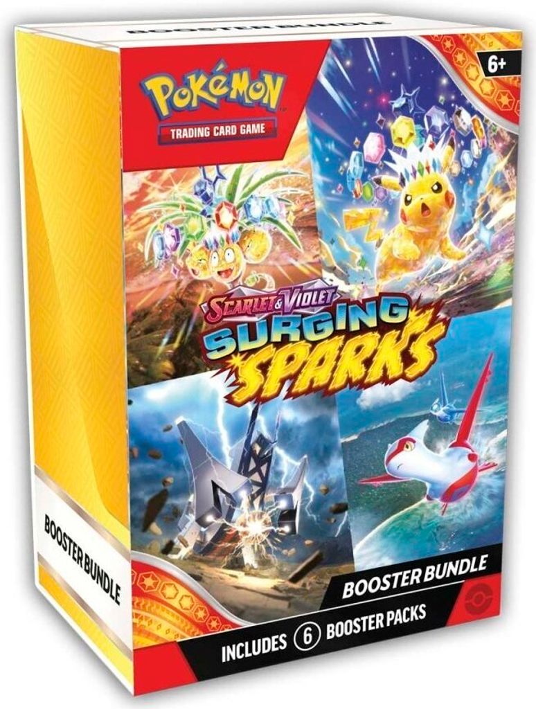 Pokemon Sammelkarten Stürmische Funken Booster Bundle Produktbild 