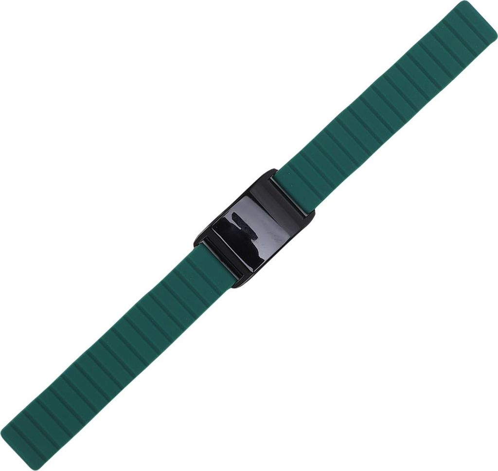Silikon-Armband, passend für WHOOP 4.0 Uhr, weich, magnetisch, Sport, Schnellverschluss, Schlaufenband, OD, Grün