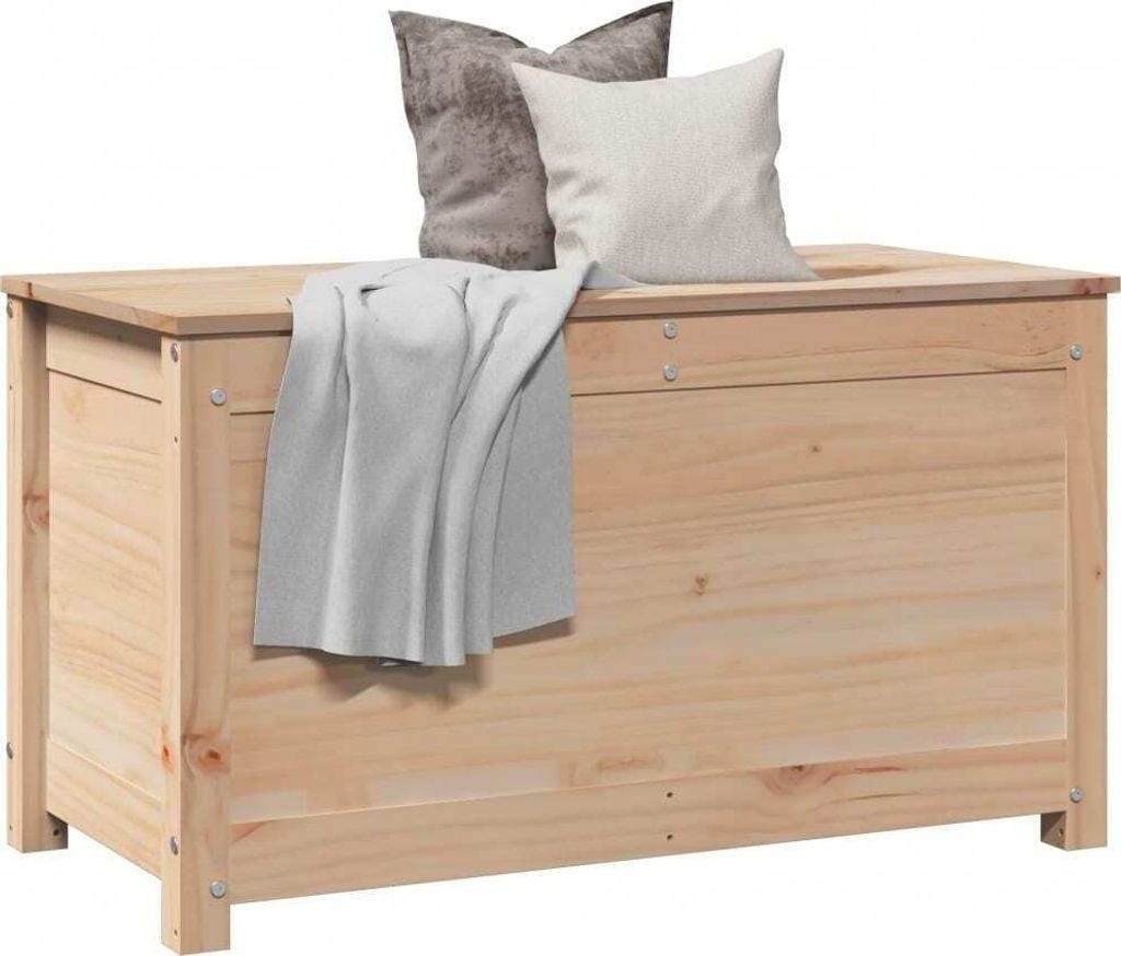 vidaXL Truhe 80x40x45,5 cm Massivholz Kiefer Produktbild 6