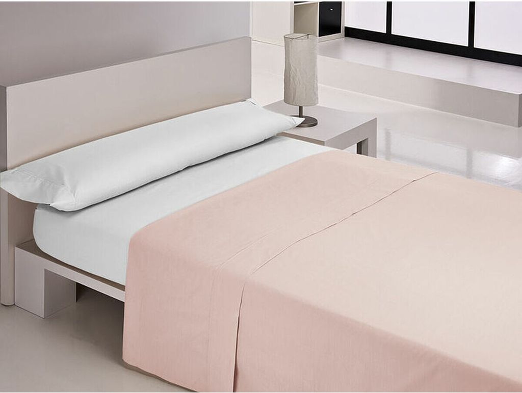 Deckblatt happy home mix Farben rosa Bett de 200