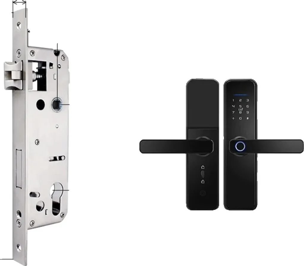 Serrure intelligente multi-déverrouillage WiFi et badge pour 3585