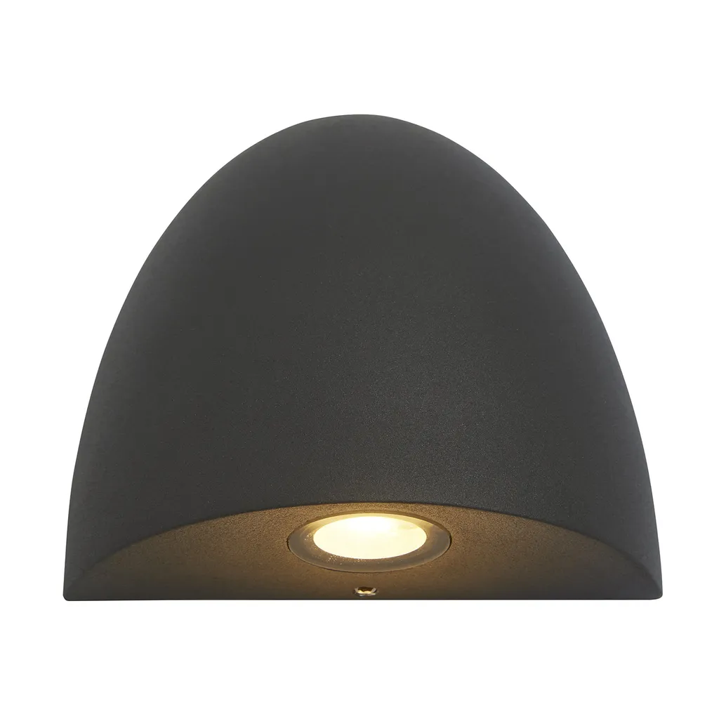 Applique extérieure LED Sentinel Noir 10W - Éclairage étanche IP44