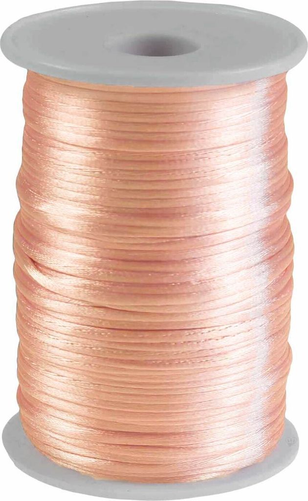 90m Satinschnur 2mm Satinkordel Schmuck-Kordel -Schnur Kumihimo Bänder