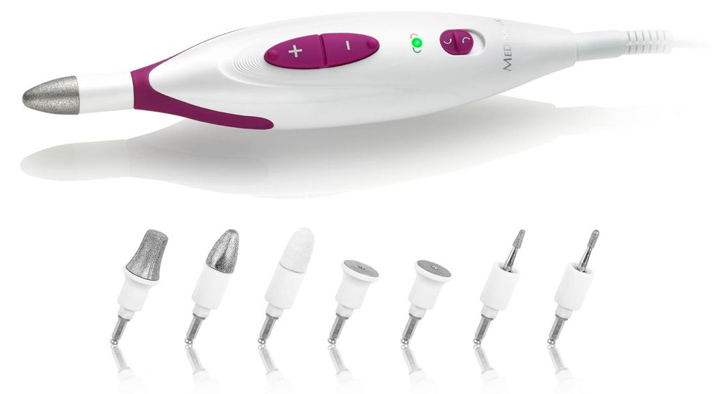 medisana MP 815 elektrisches Maniküre & Pediküre-Set mit 7 Produktbild 