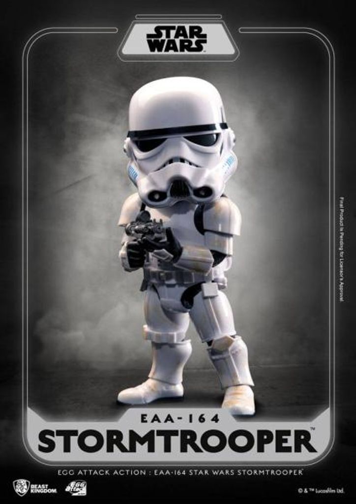 Beast Kingdom Toys Star Wars Egg Attack Actionfigur Stormtrooper 16 cm
