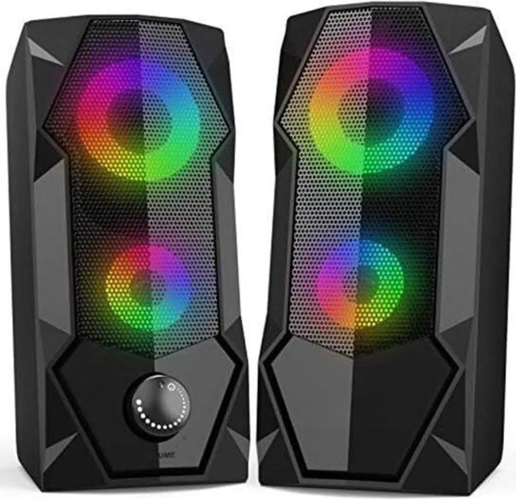 Haut-parleurs d'ordinateur à son Surround 3D et Alimentation USB 5V