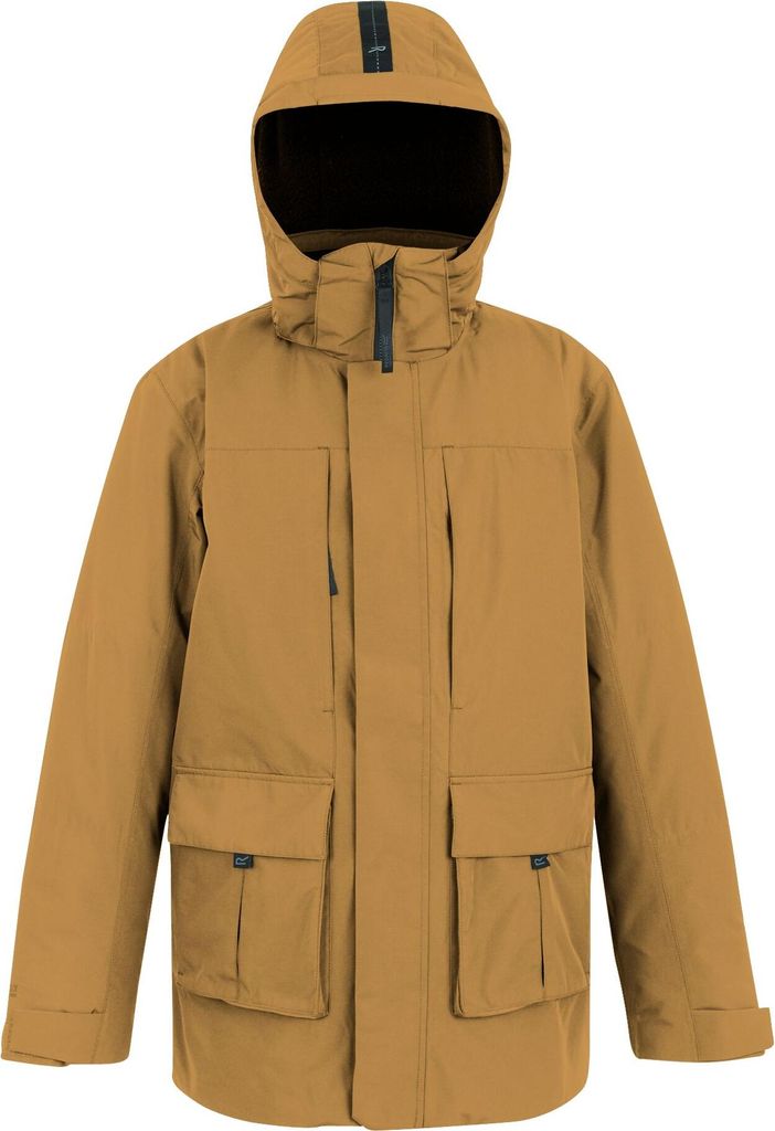 Regatta - "Marron" Jacke, wasserfest für Herren, Isoliert RG12180 (XXL) (Nussbraun/Schwarz)