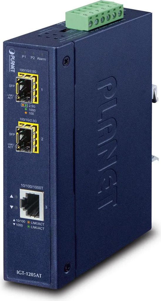 Convertisseur SFP Gigabit PLANET IP30 Robuste pour Environnement Difficile