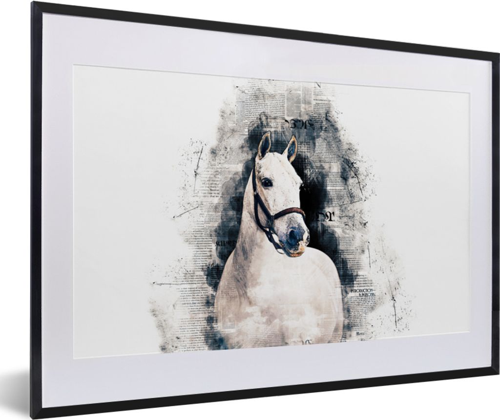 MuchoWow® MuchoWow® Gerahmtes Poster Pferd - Halfter - Produktbild 