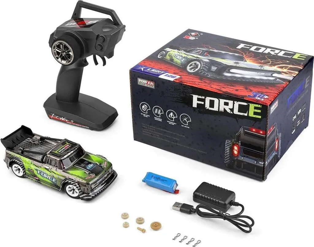 Voiture Télécommandée Intérieur et Extérieur 4WD Rapide pour Cadeau